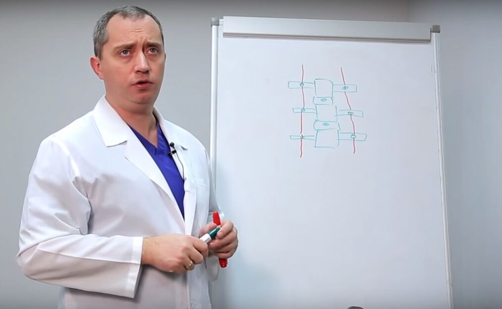 Gipakita sa doktor ang istruktura sa spine